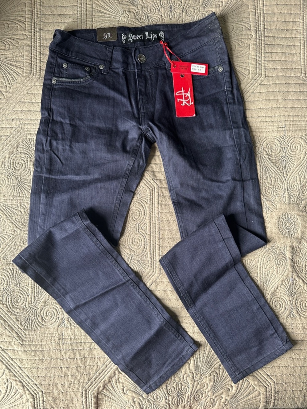 Women's Skinny Jeans - Dark Navy